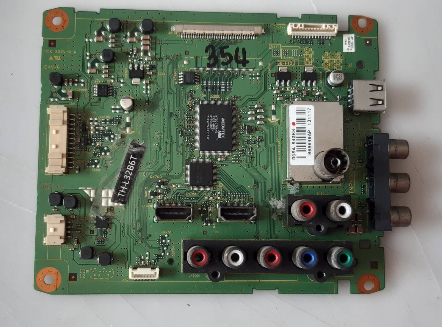 อันที่ 354 Panasonic TH-L32B6T ซีสเตร็ม TNP4G542 30PIN ดีเทสแล้ว