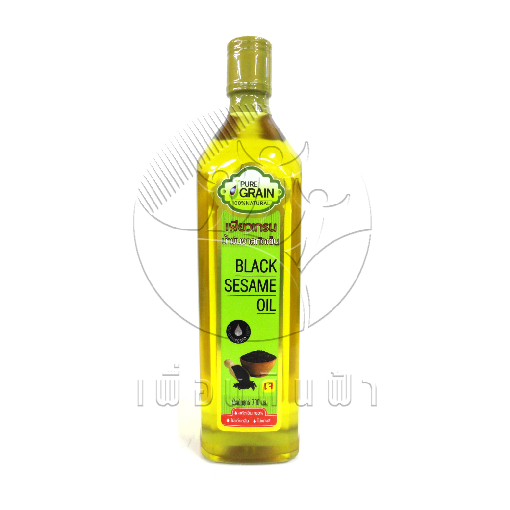 [เพียวเกรน] น้ำมันงาสกัดเย็น 700ml.
