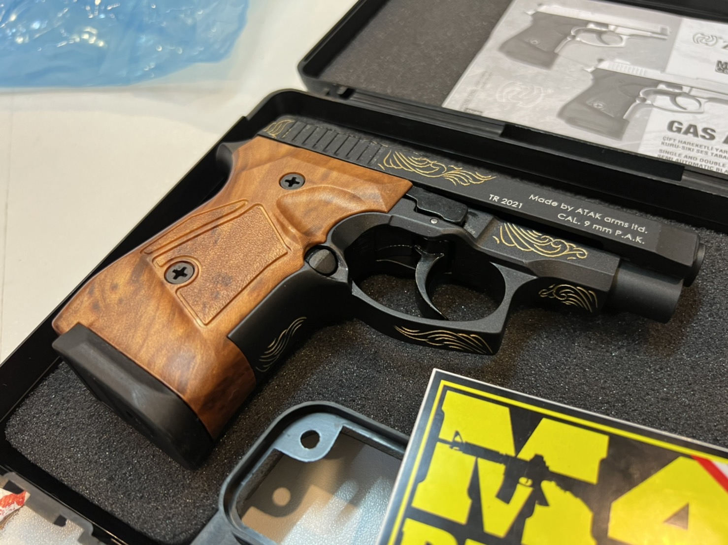 ZORAKI 914 AUTO ดำ-ลายไทย