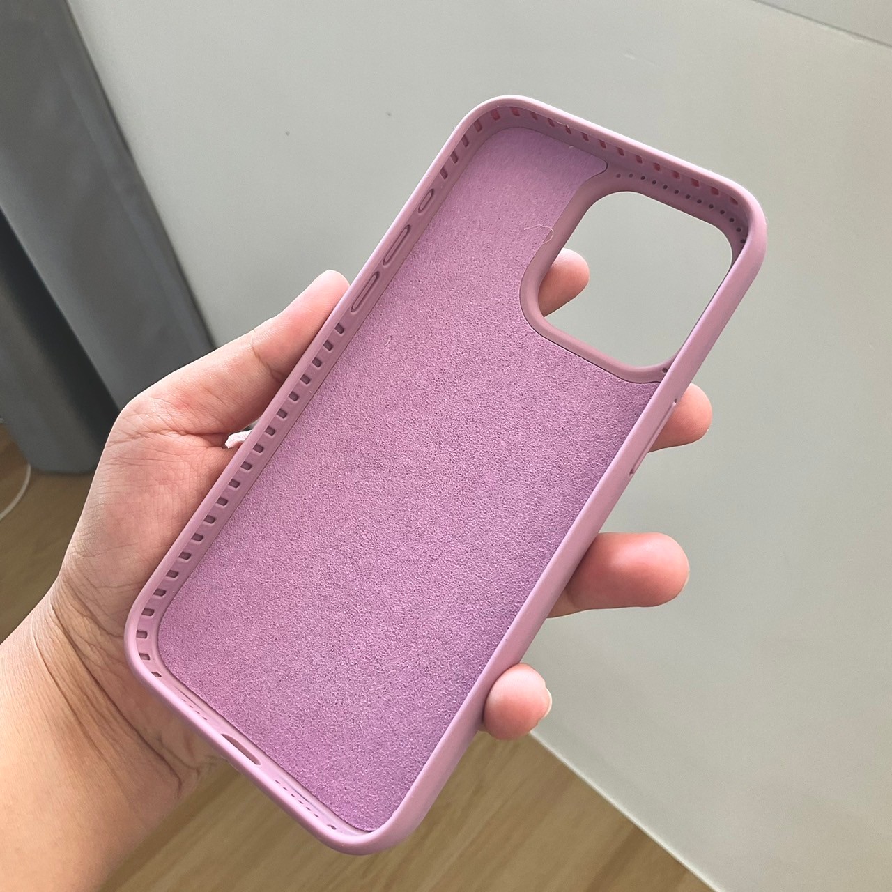 Silicone premium case v.3 (lilac colors)
