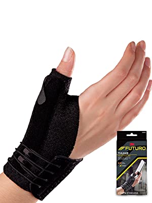 FUTURO TRUMB DELUXE STABILZER "S/M" อุปกรณ์พยุงนิ้วหัวแม่มือ รุ่นสีดำ