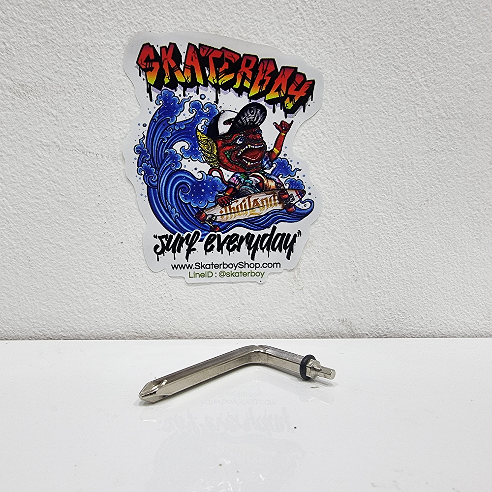 [0232] skatetool ไขควง น็อต โรลเลอร์ อินลายสเก็ต หัวหกเหลี่ยม 4mm หัวบวก