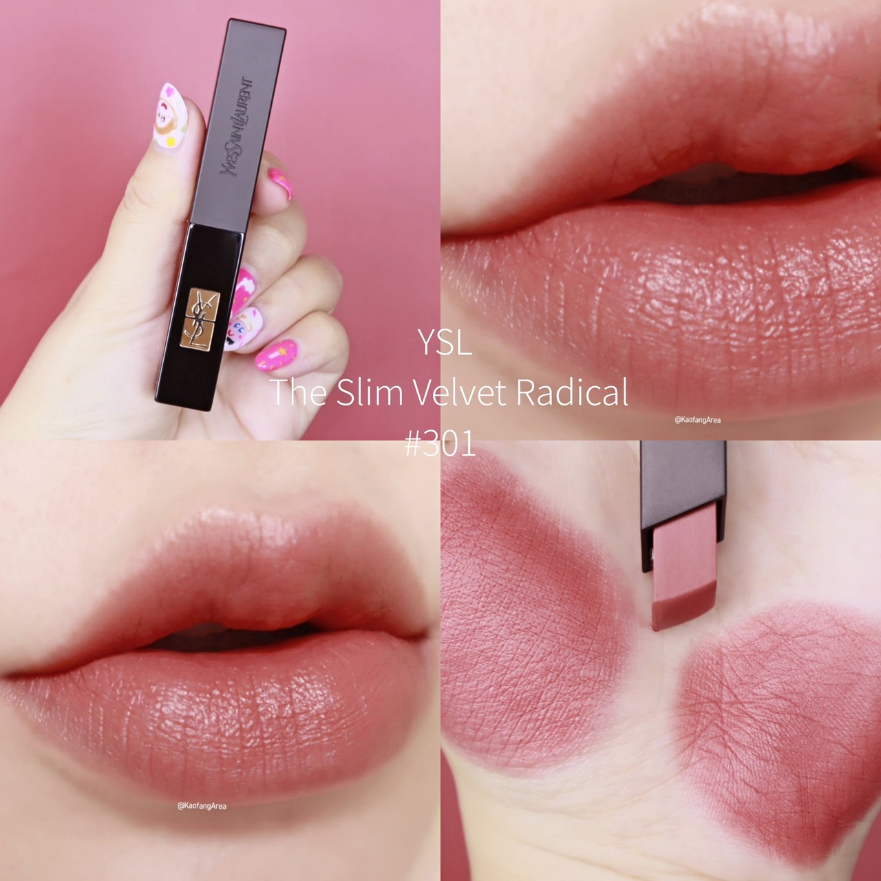 ลิปสติก YSL The Slim Velvet Radical # 301 ขนาด 2g