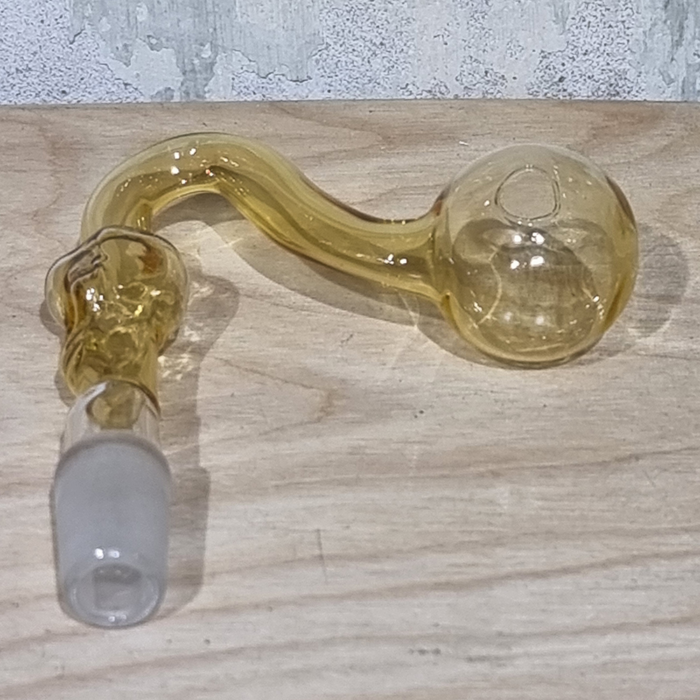 [1005] บัวผัน แก้ว งาน Wax Dab hash ขนาด 14mm ลงสี ลายกระโหลก