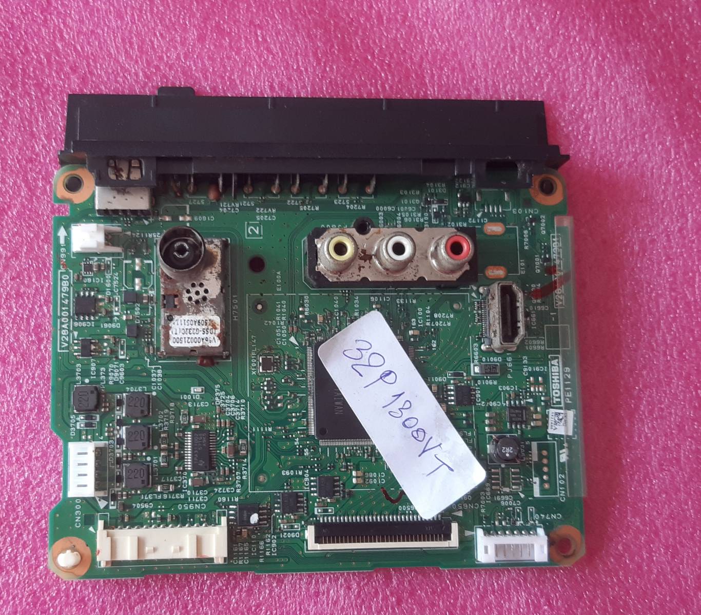 อันที่ 191 TOSHIBA 32P1300VT ซีสเตร็ม V28A001479B ดี