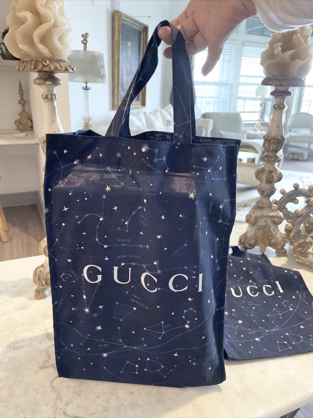 ถุงผ้า Gucci Tote Bags Zodiag มี 2 ขนาด
