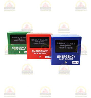 กระจกนิรภัย สำหรับ Emergency Break Glass ยี่ห้อ elock รุ่น EL-EB4