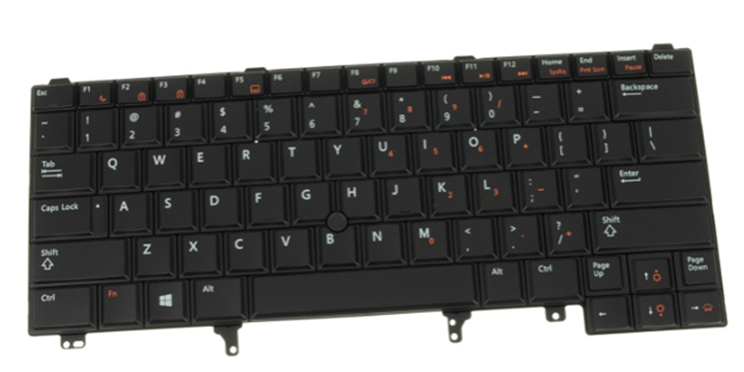 Keyboard Eng with Backlight Dell Latitude E5430,E6230,E6330,E6430 (Part: XMRJV) ของแท้จากศูนย์ Dell