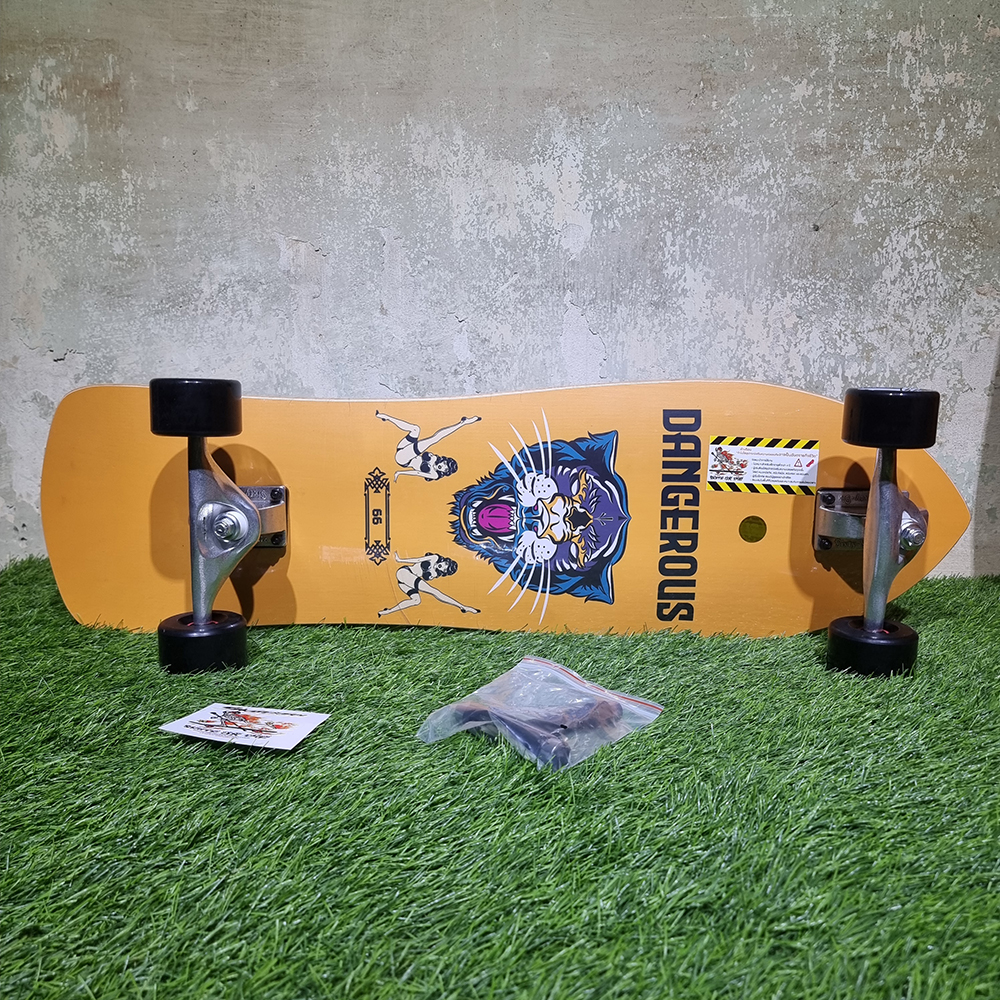 0202 Surfskate เซิร์ฟสเก็ต 66 sixty-six ขนาด 32-34" ทรัค บูชชิ่ง เล่นง่าย
