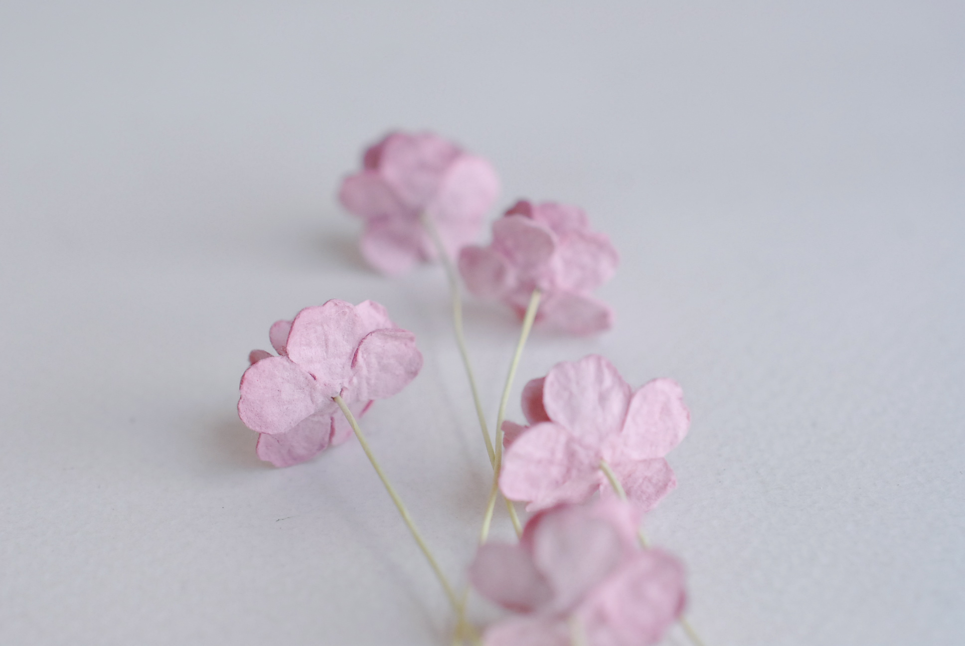 ดอกไม้กระดาษสา ราคาส่ง, ดอกไฮเดรนเยียกระดาษสา ดอกไม้ประดิษฐ์ ตกแต่งงานแต่งงาน ประดิษฐ์ข้อมือ เพื่อนเจ้าสาว ขนา่ด 1.5 cm., สำหรับของชำร่วย, งานแต่งงาน, ดอกไม้ทำข้อมือเจ้าสาว สีชมพูตุ่น จำนวน 100 ดอก Paper flower,100 Pieces mulberry hydenyia, maroon pink co