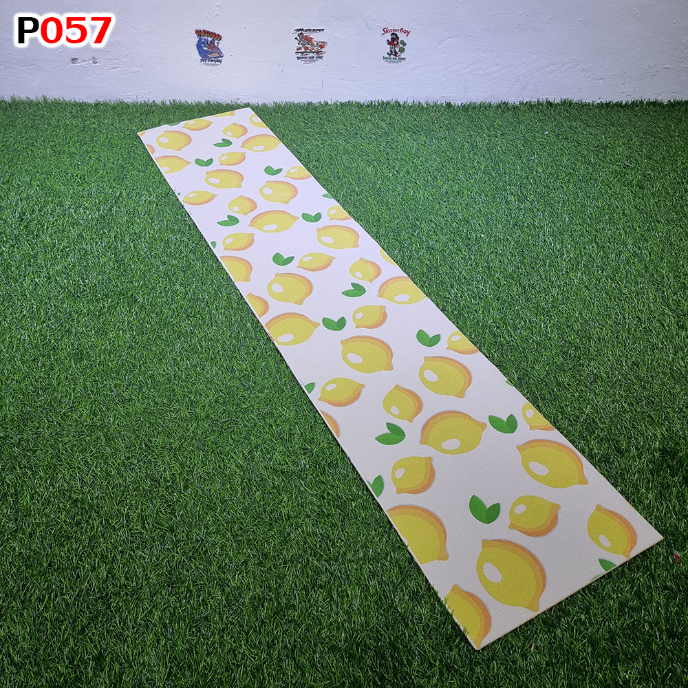 0303 สติ๊กเกอร์ กระดาษทราย 120x26 cm สำหรับ สเก็ตบอร์ด เซิร์ฟสเก็ต ลองบอร์ด Graphic Grip Tape skateboard longboard surf skate