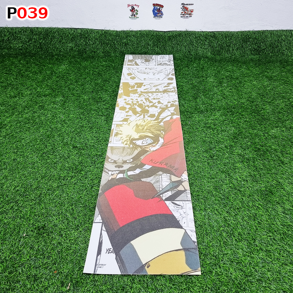 0303 สติ๊กเกอร์ กระดาษทราย 120x26 cm สำหรับ สเก็ตบอร์ด เซิร์ฟสเก็ต ลองบอร์ด Graphic Grip Tape skateboard longboard surf skate