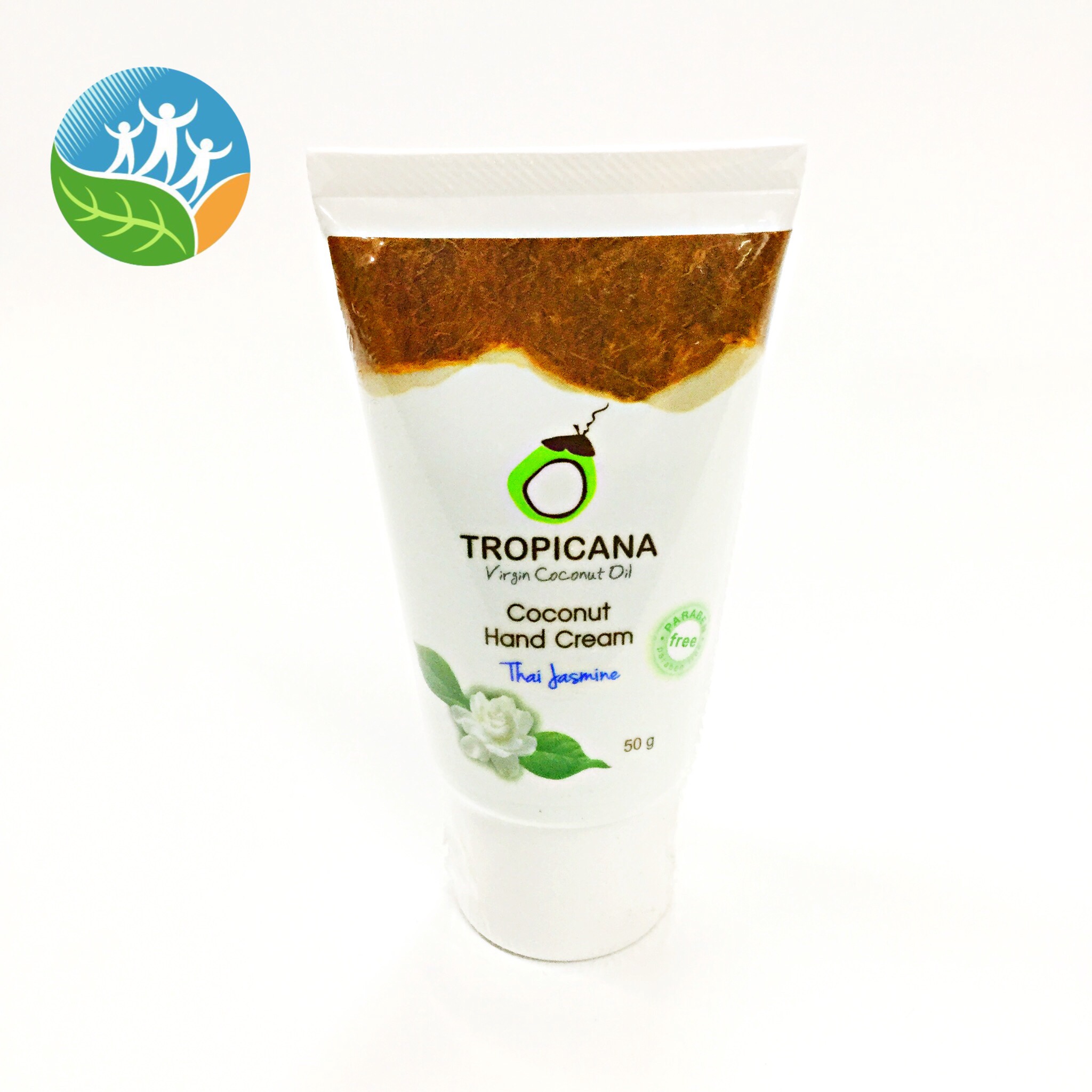 [ทรอปิคานา] โคโคนัท ออยล์ แฮนด์ครีม กลิ่นมะลิไทย 50g.