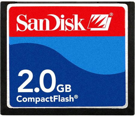 ขาย Sandisk Cf Memory Card Compact Flash 2GB