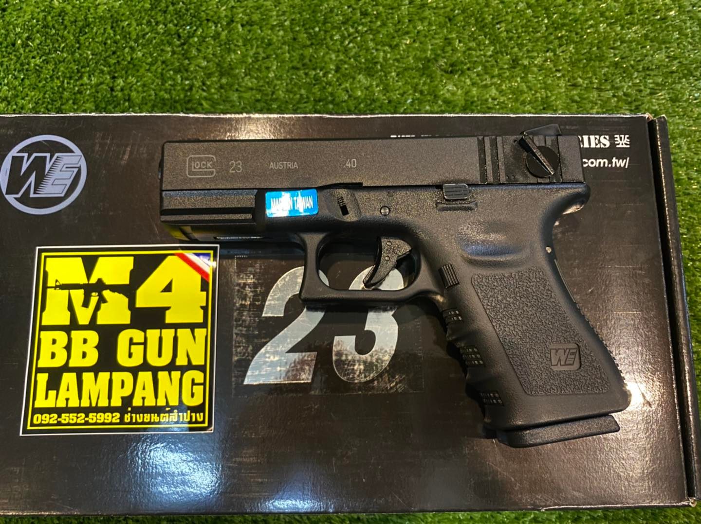 WE Glock23 Gen3 (Full Auto) – สีดำ