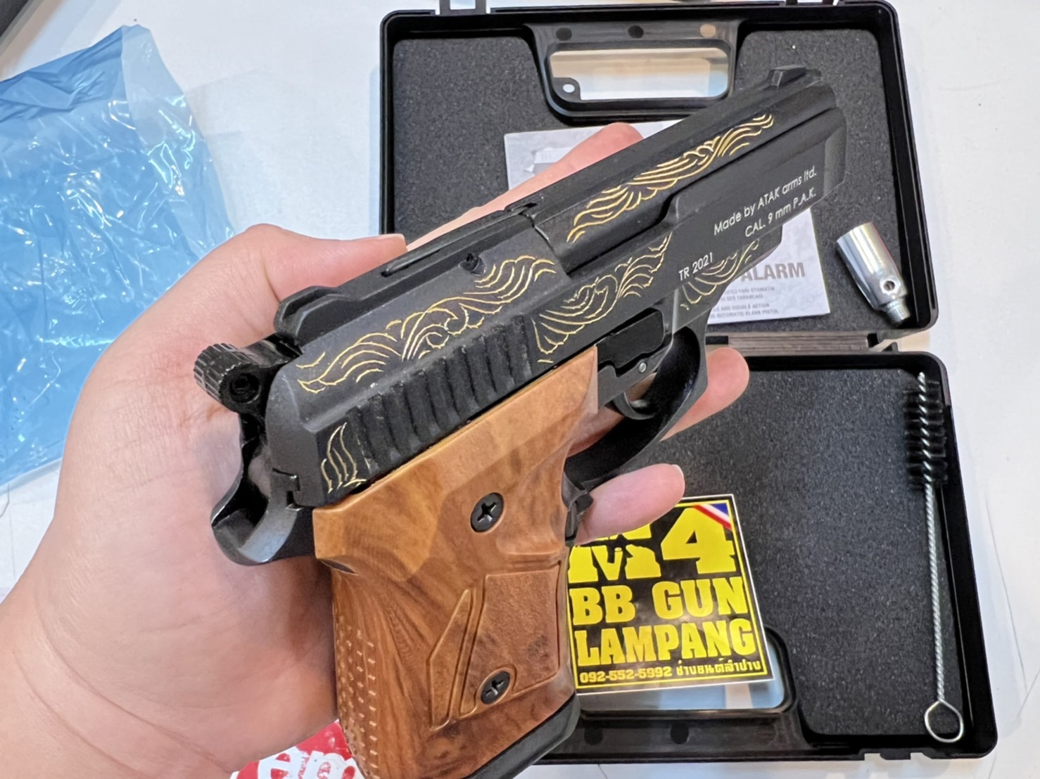 ZORAKI 914 AUTO ดำ-ลายไทย