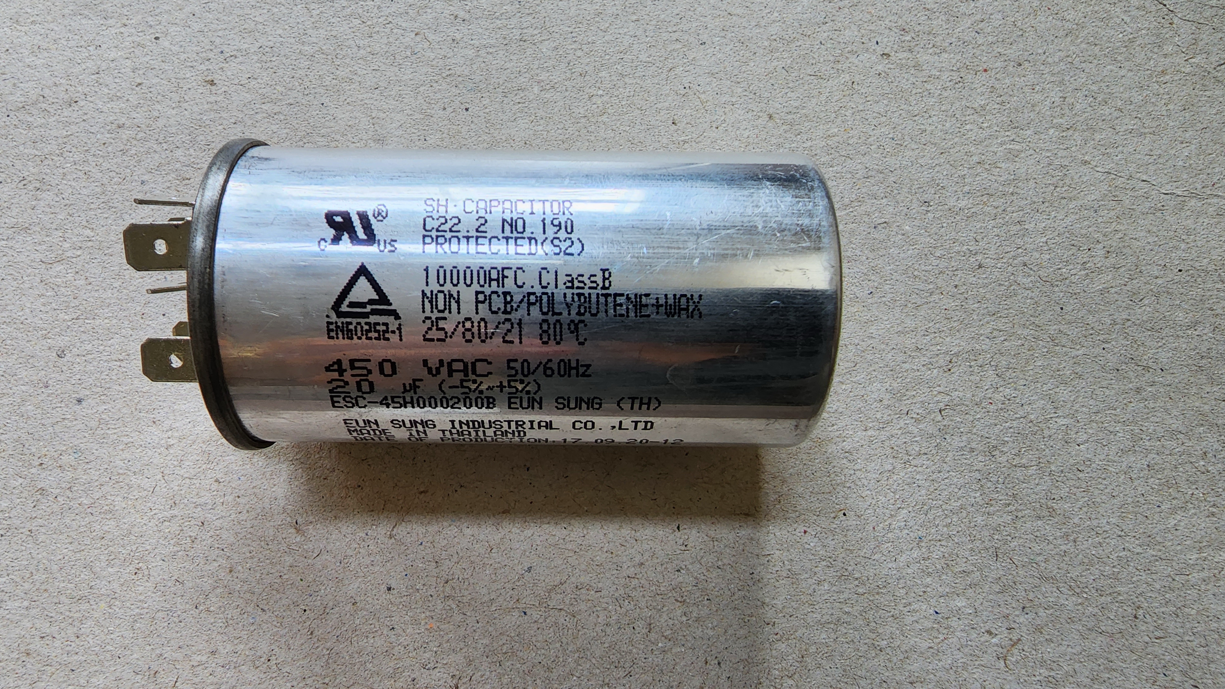 คาปาซิเตอร์แอร์บ้าน