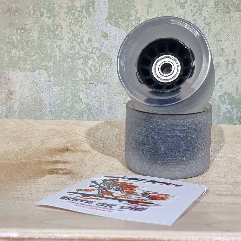 [0317][ลด50%] ล้อสเก็ตบอร์ด 70x50mm 80A ล้อใสมีไฟ RGB ล้อเปิดหน้า แกนพลาสติกน้ำหนักเบา พร้อมแบริ่ง