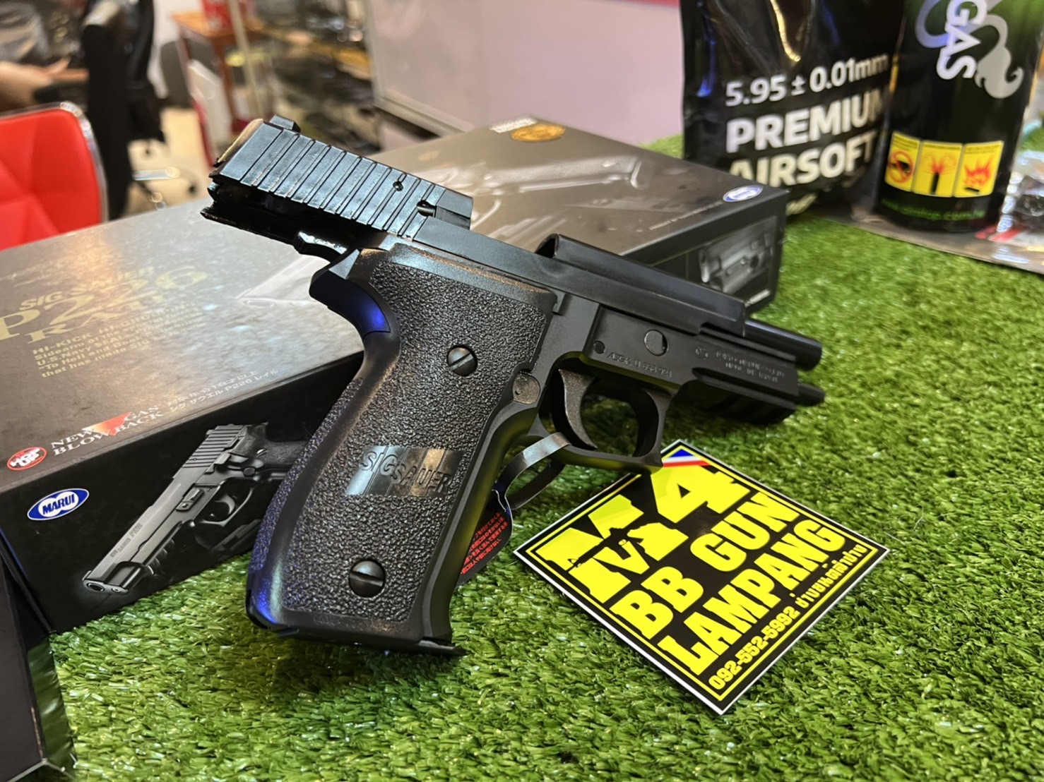 TOKYO MARUI P226 SIG SAUER RAIL ASGK