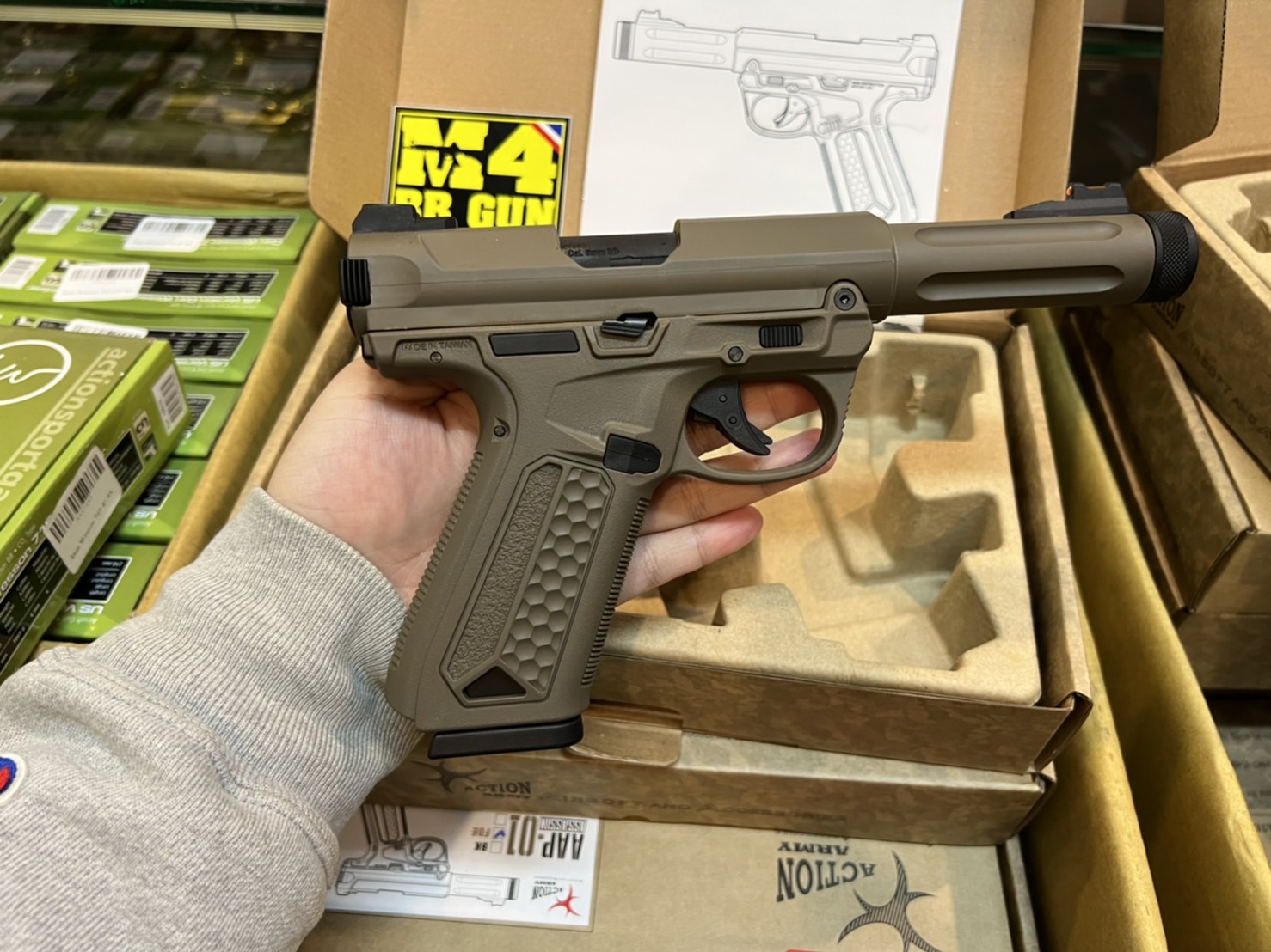 Action Army AAP-01 สีทราย