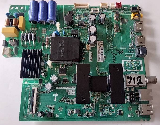 อันที่ 712 TCL 40S65A ซีสเตร็ม RT2841.PB772 ดีเทสแล้ว