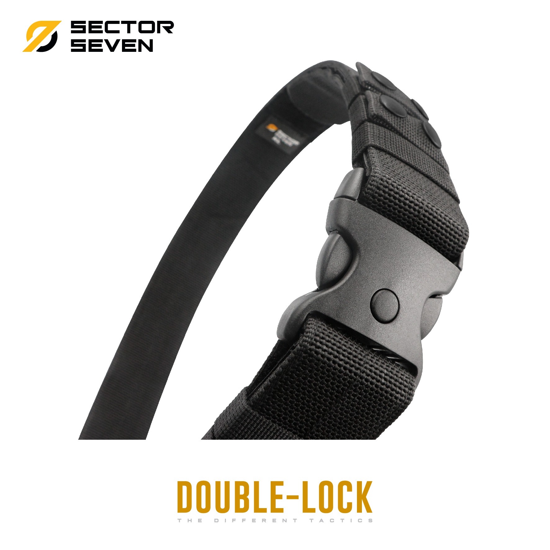 เข็มขัดสนาม Sector7 หัว Double-Lock (K0170)