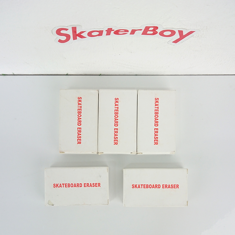 [0320][ลด50%] ยางลบแบบหนา ทำความสะอาด กระดาษทรายสเก็ตบอร์ด 2 ขนาด (มีราคาส่ง) skateboard eraser