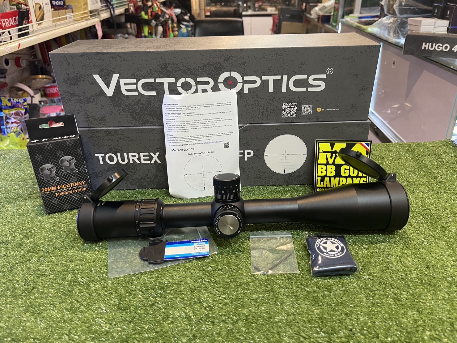 Scope:Vector Optics Tourex 6-24x50FFP
