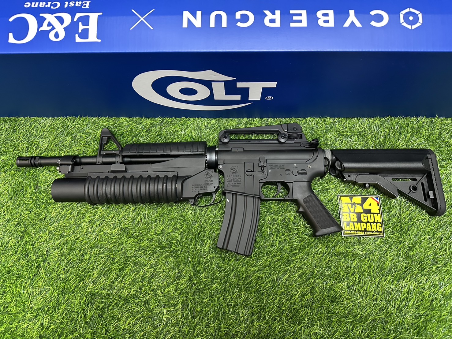 E&CxCybergun 701 S4 M4A1 + M203