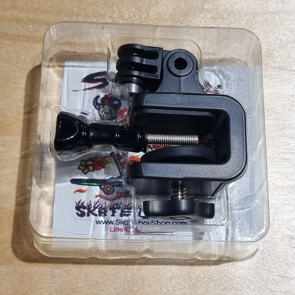 [0320] skateboard camera mount ฐานจับกล่องกับสเก็ตบอร์ด gopro instra