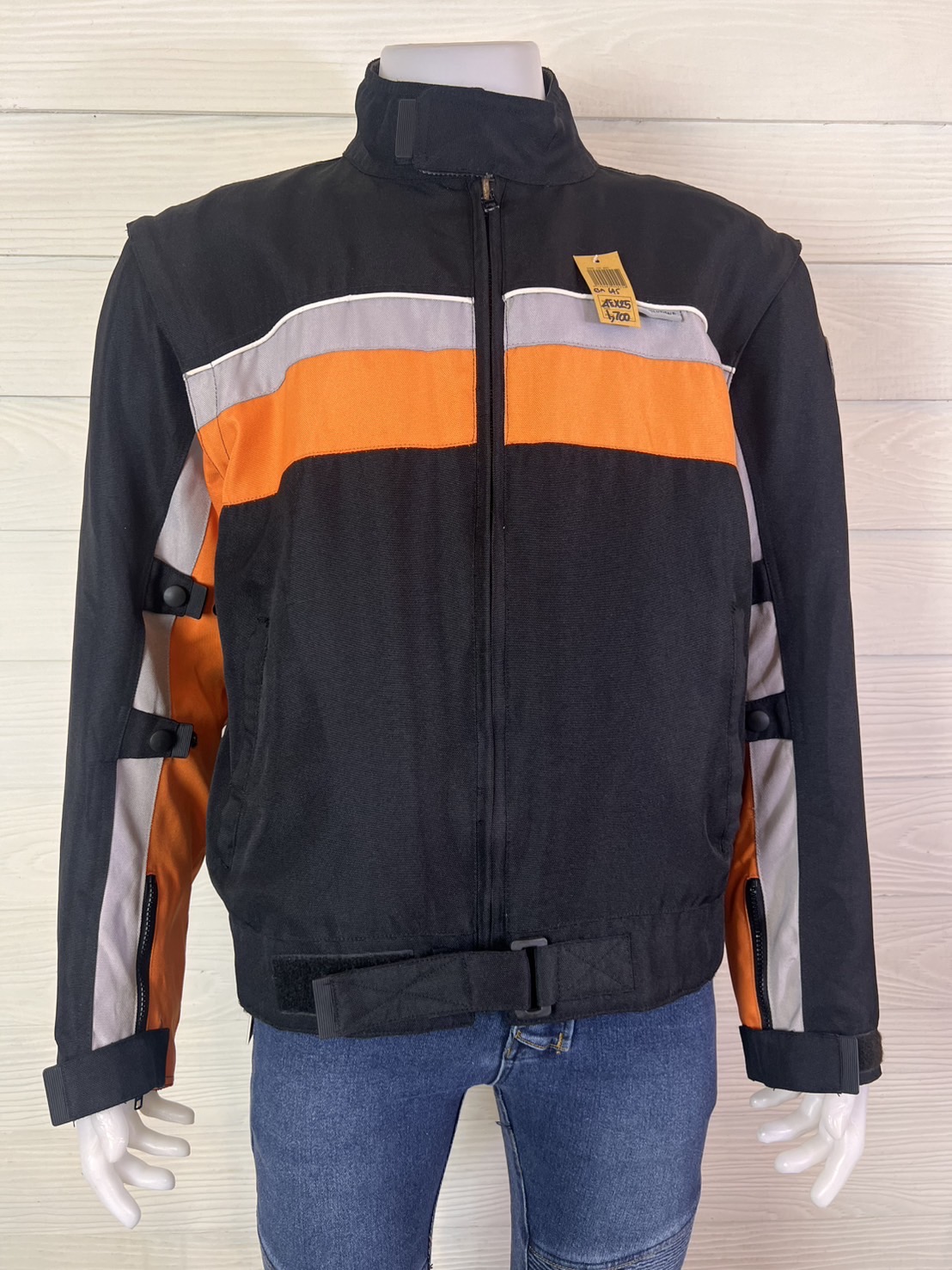 เสื้อขี่มอเตอร์ไซด์( มือสอง) CSA 645 : อก 48-50" ยาว 25" (L+)