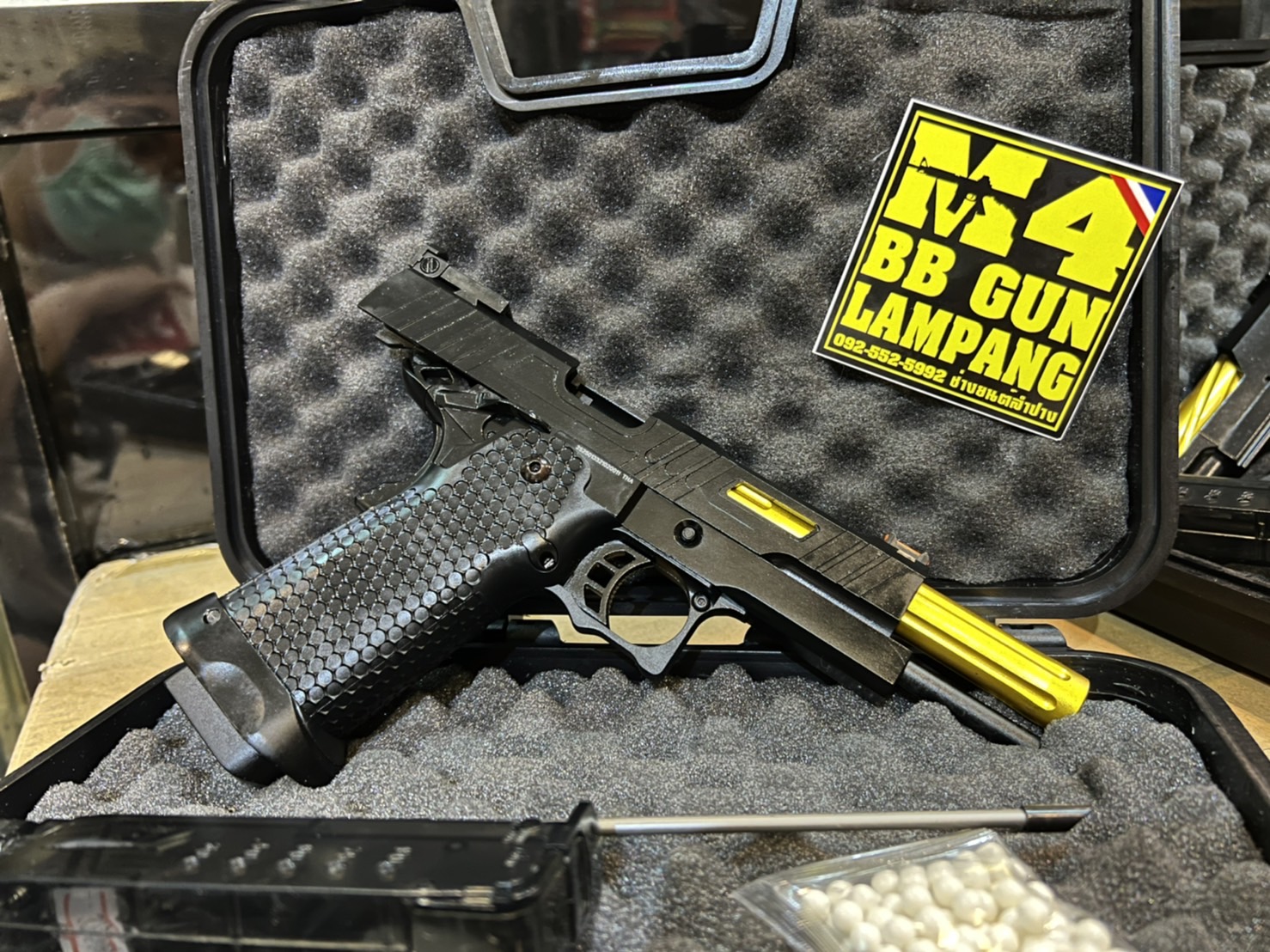 Golden Eagle GE3336 - Hi-Capa 5.1 AQUA ท่อทอง
