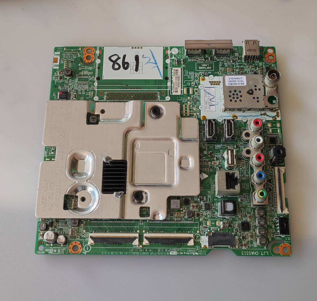 อันที่ 861 LG 43UJ652T ซีสเตร็ม EAX67133404 ดีเทสแล้ว