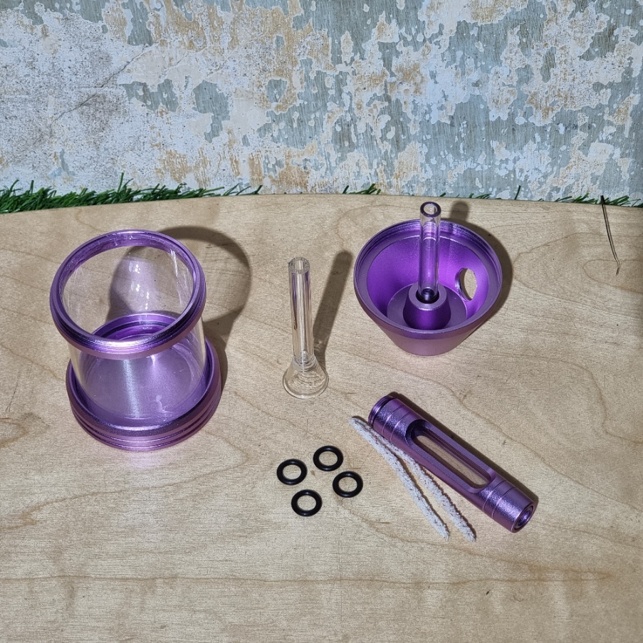 [1006] แจกัญอเนกประสงค์ อลูมิเนียม ขนาดเล็ก พกพา เก็บง่าย แค้มปิ่ง