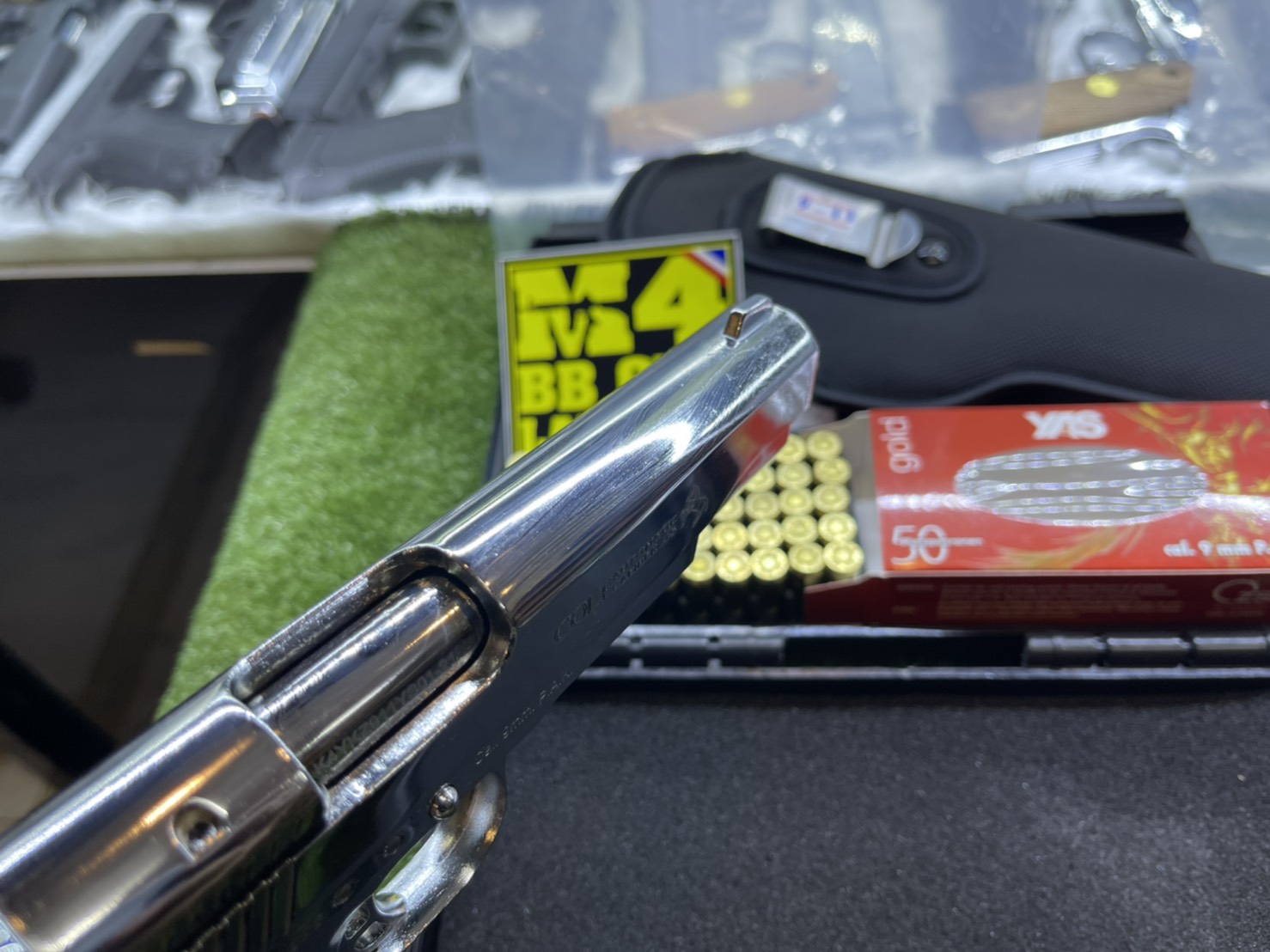 KUZEY M1911 ลาย Series 70 ลำกล้อง 5"เงินเงา