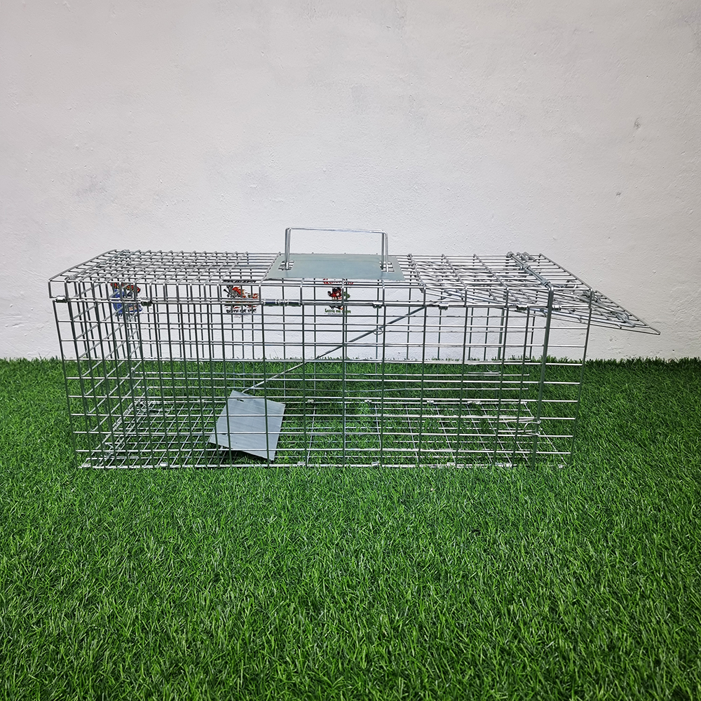 [1100] กรงดักจับแมวจร ตะกวด ดักสัตว์บาดเจ็บ ทำหมัน พับได้ หลายขนาด