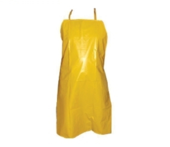 เอี้ยมพีวีซีป้องกันสารเคมี WORKSAFE สีเหลือง