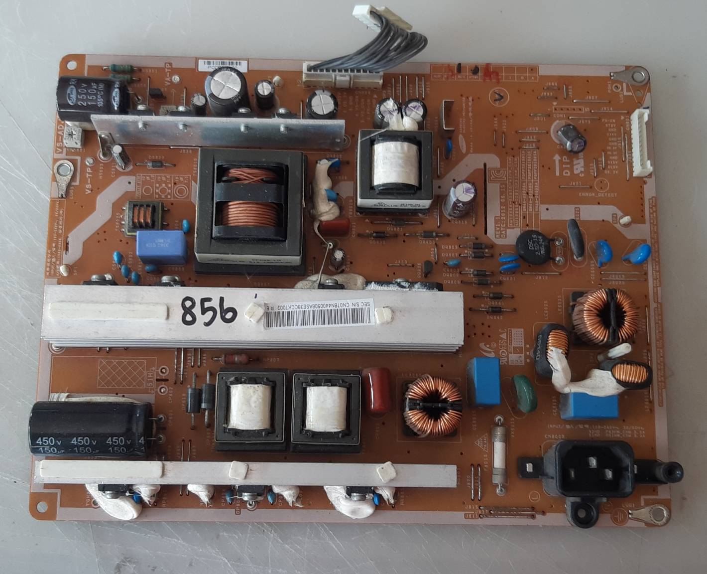 อันที่ 856 Samsung PS43E490B1R ซัฟฟลาย BN44-00508A ดีเทสเล้ว