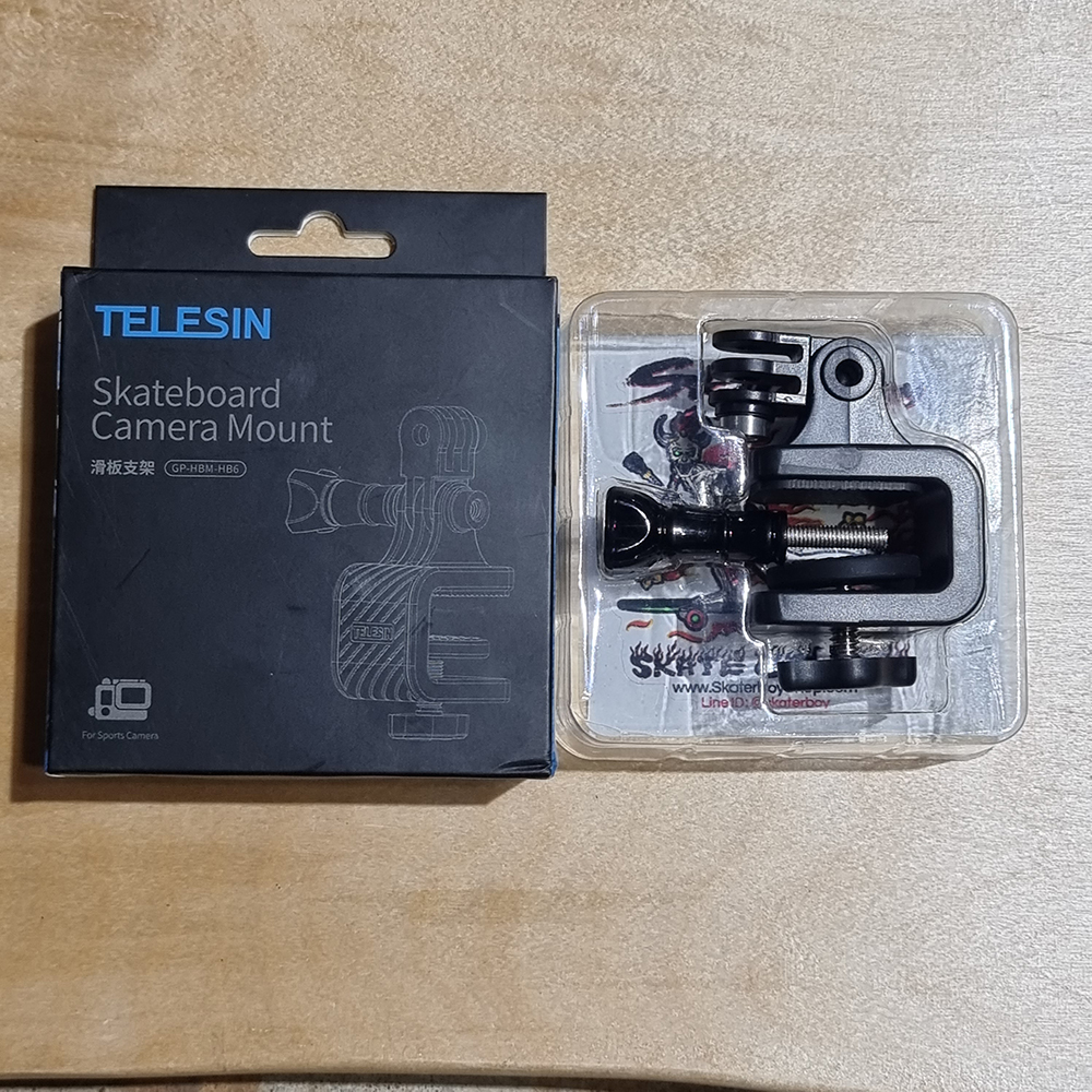 [0320] skateboard camera mount ฐานจับกล่องกับสเก็ตบอร์ด gopro instra