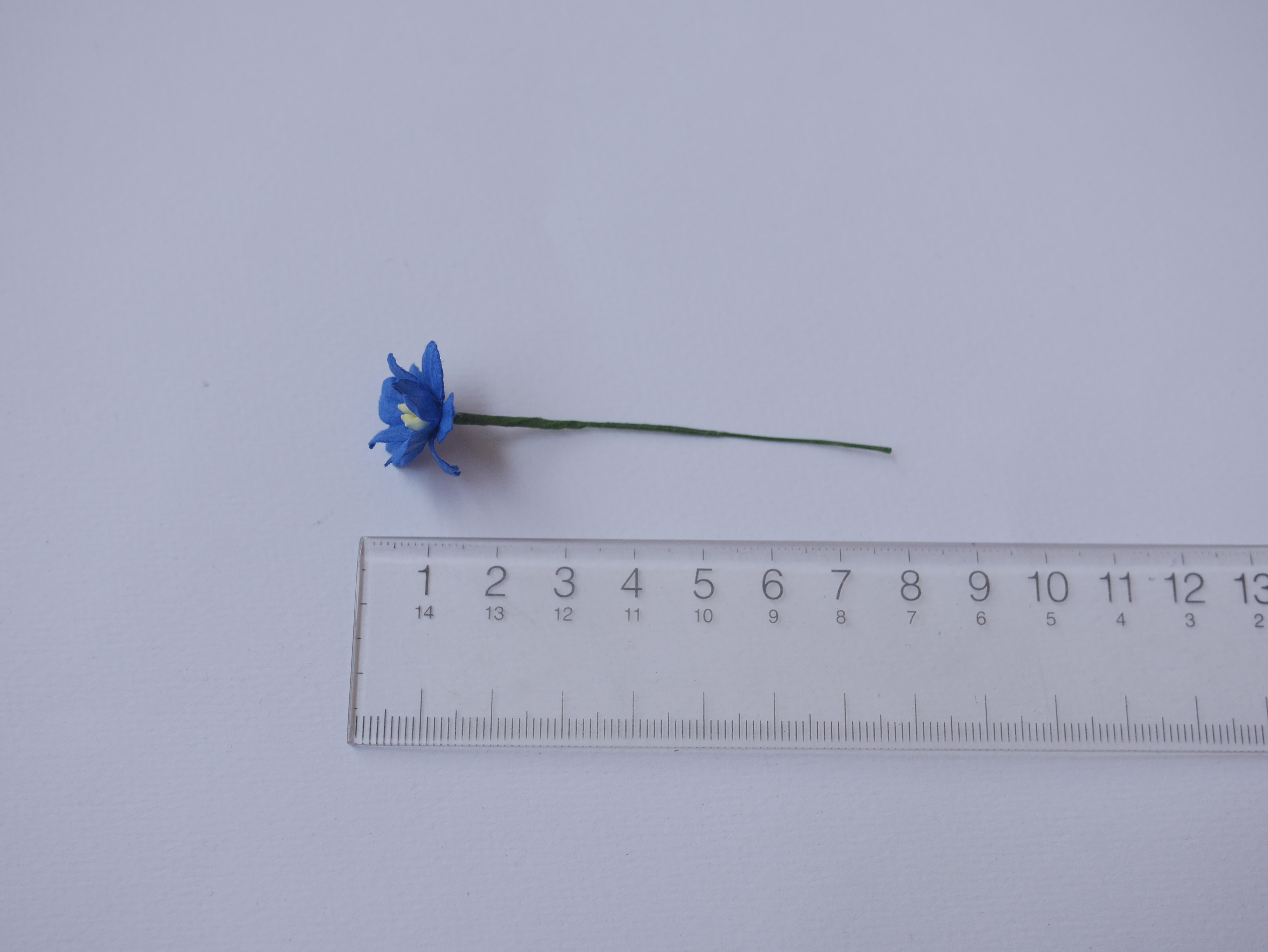 ดอกไม้กระดาษสา ดอกซากุระกระดาษ ขนาดเล็ก ดอกไม้กระดาษสาราคาส่ง ดอกไม้กระดาษสำหรับตกแต่งของชำร่วย งานแต่งงาน ทำช่อดอกไม้ติดอกเจ้าบ่าว ข้อมือดอกไม้เจ้าสาว ขนาด2.0 cm. 50 ดอก สีน้ำเงินน้ำทะเล Paper flowers supplies: DIY wedding tools small Cherry blossom