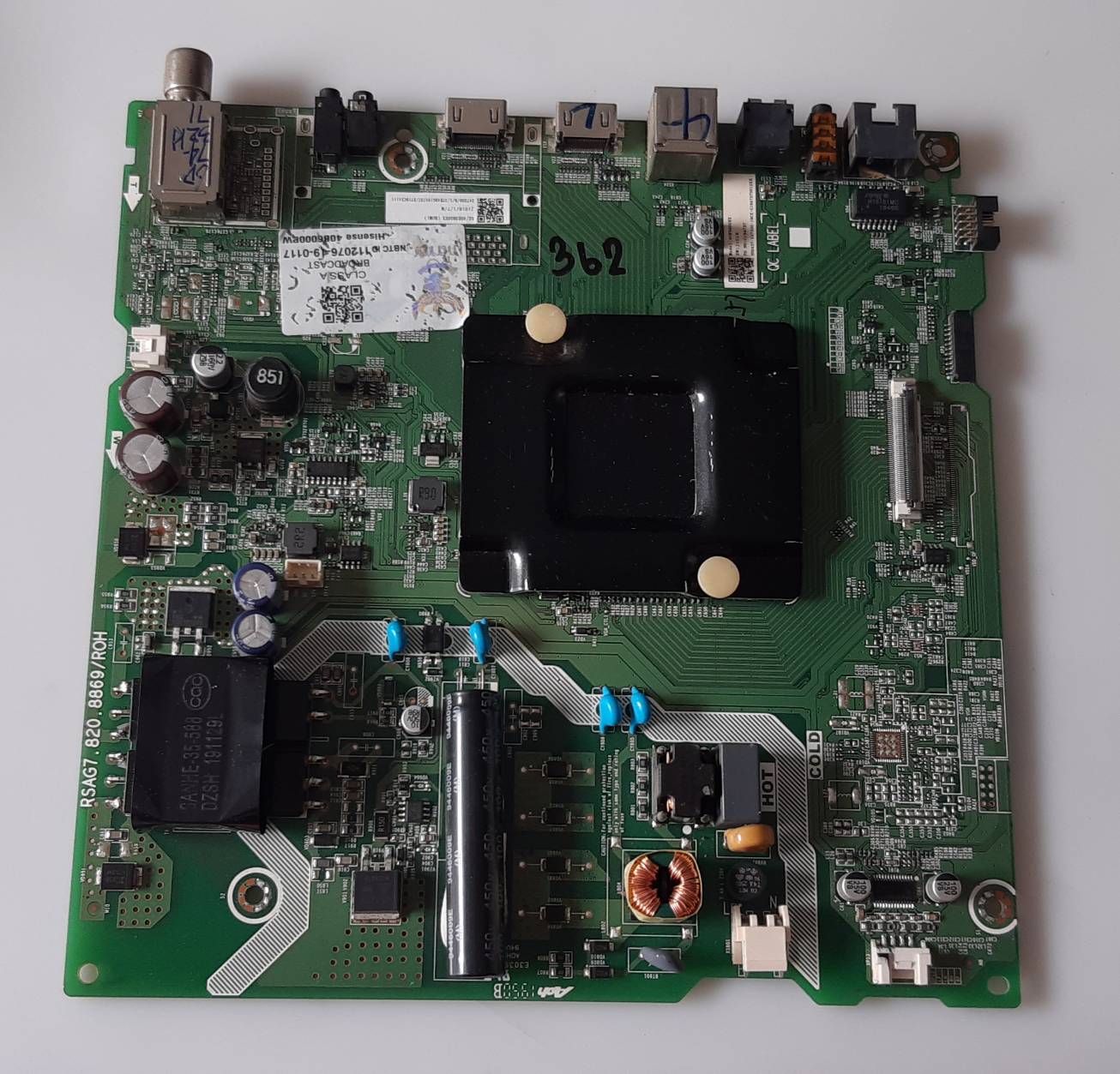 อันที่ 362 HIsense 40B6000PW ซีสเตร็ม RSAG7.820.8869 ดีเทสแล้ว