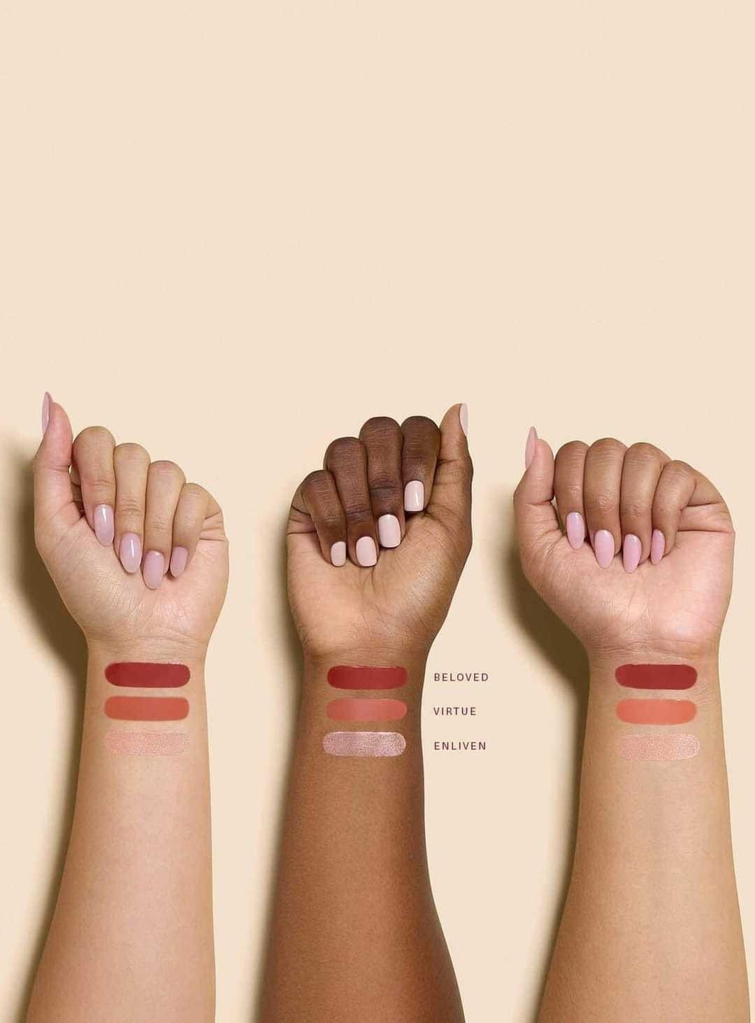 เซ็ทบลัชออน Rare Beauty Mini Blush and Luminize Trio