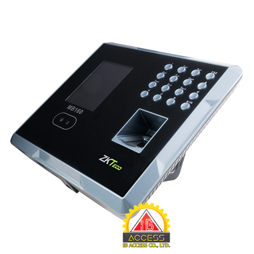 เครื่องสแกนใบหน้า ยี่ห้อ ZKTeco รุ่น MB160 รองรับระบบ Access Control