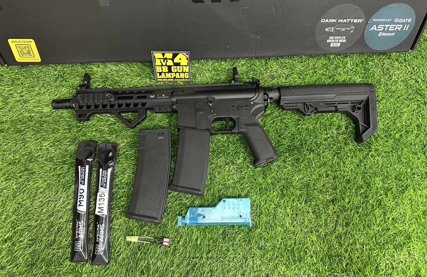 Specna Arms SA-P17 PRIME™ BLDC ASTER Black : M4 Custom