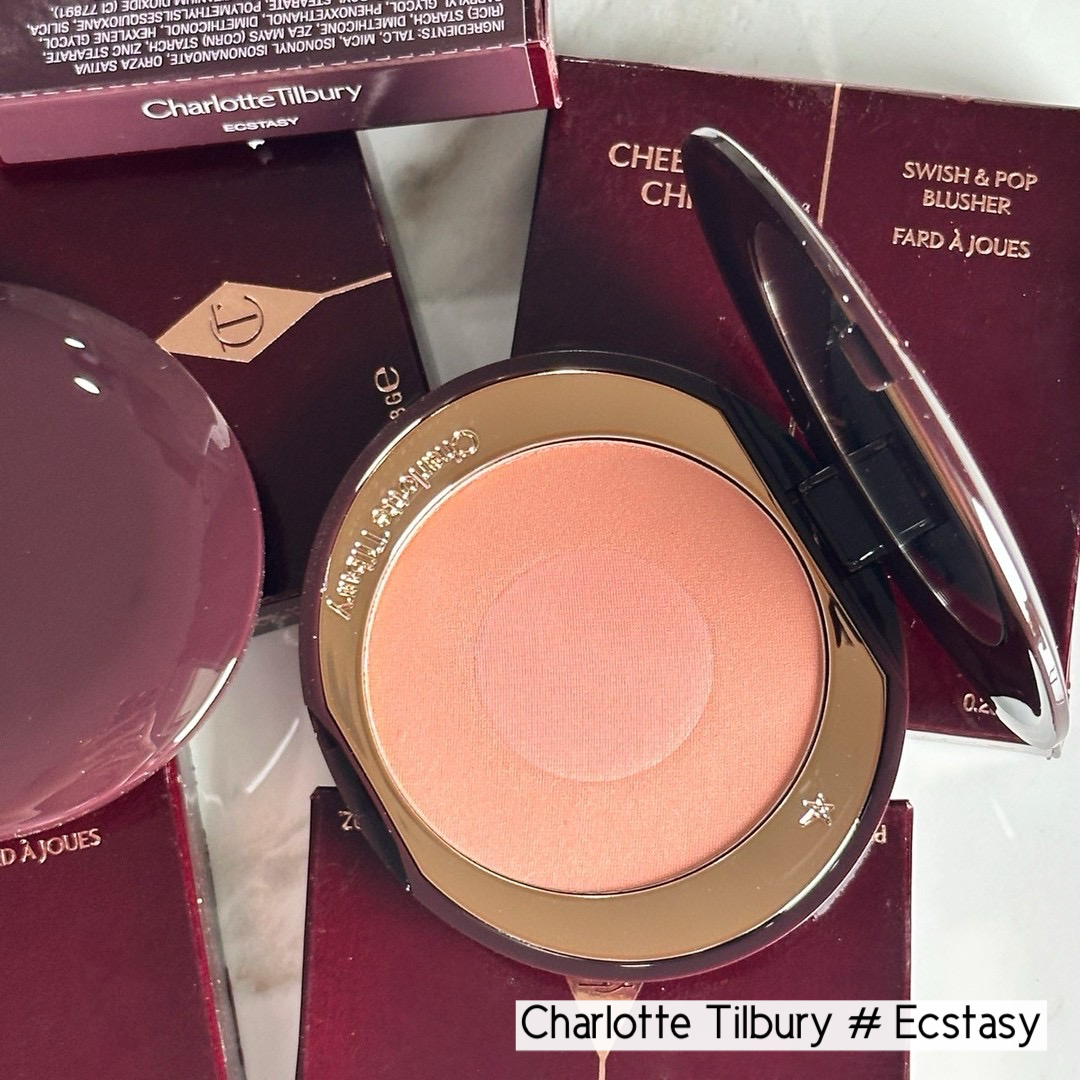 บลัชออน Charlotte Tilbury Cheek to Chic Blush 8g # Ecstasy