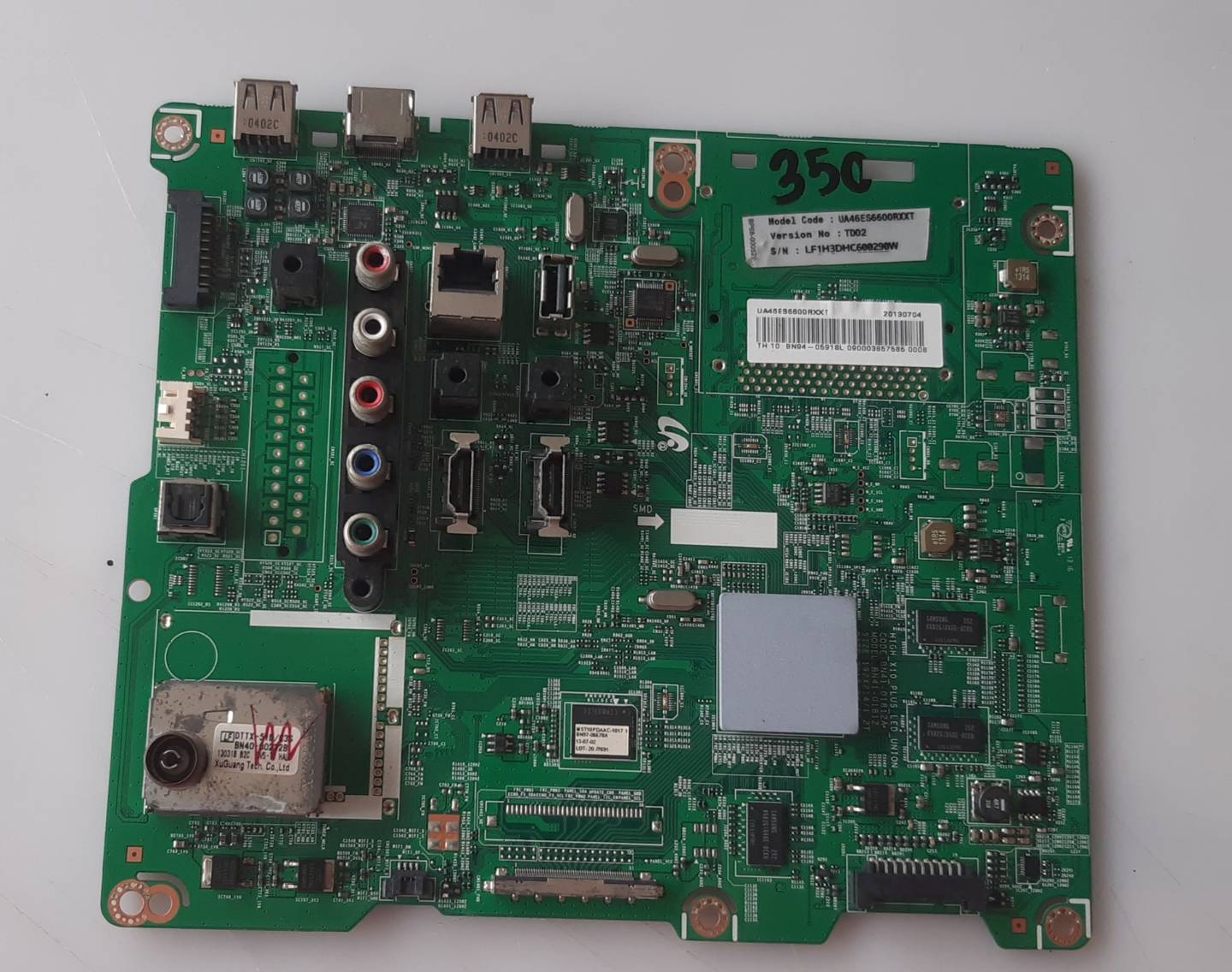 อันที่ 350 Samsung UA46ES6600 ซีสเตร็ม BN41-01812A ดีเทสแล้ว