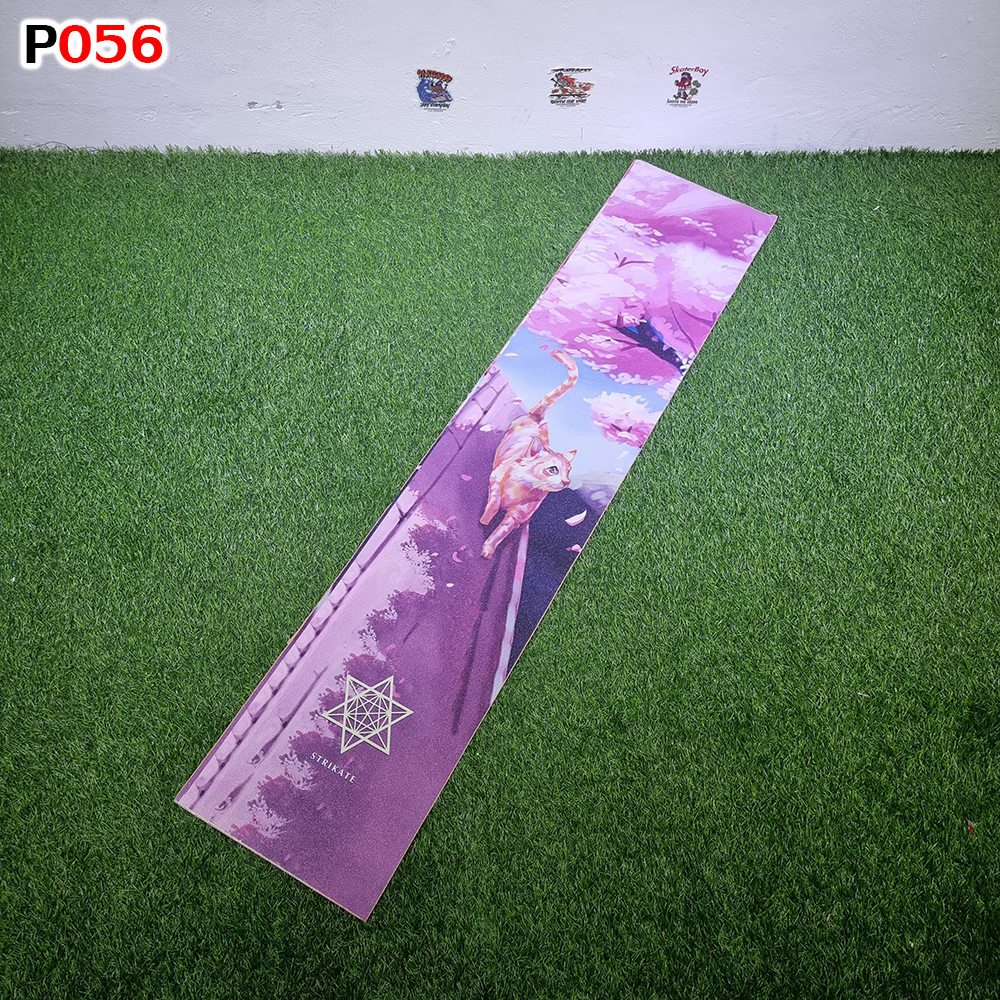 0303 สติ๊กเกอร์ กระดาษทราย 120x26 cm สำหรับ สเก็ตบอร์ด เซิร์ฟสเก็ต ลองบอร์ด Graphic Grip Tape skateboard longboard surf skate
