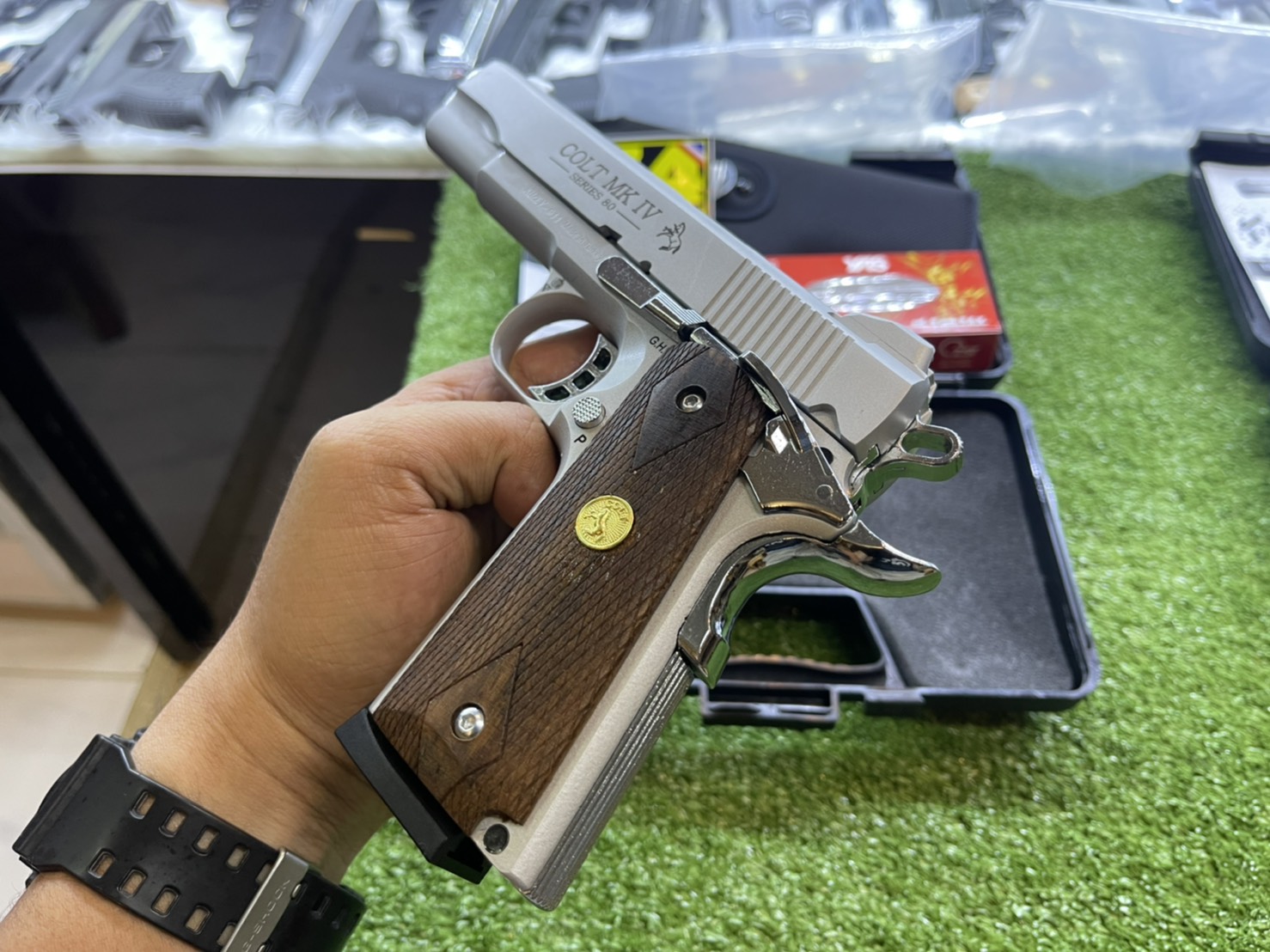 KUZEY M1911 ลาย Series 80 ลำกล้อง 5"ซาติน