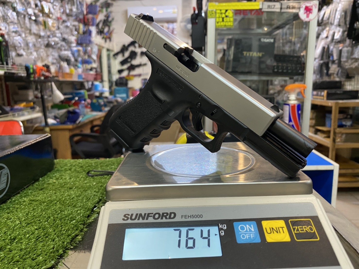 WE Glock17 Gen3 – สีเงิน