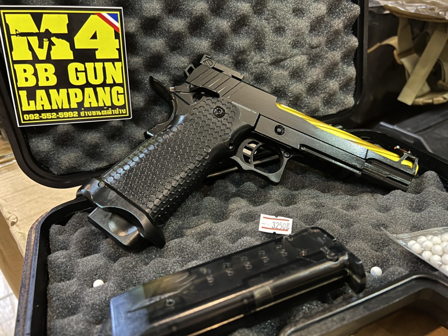 Golden Eagle GE3337 - Hi-Capa 5.1 MEGA ท่อทอง